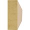 Ekena Millwork 2in. W x 6in. H x 28in. L Concord Woodgrain TimberThane Rafter Tail, Primed Tan RFTUR02X06X28CONRCPR - alternate 3